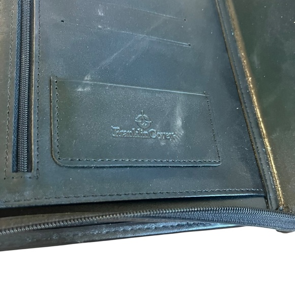 Franklin Covey Full Grain Aniline Leather Planner Organizer - Picture 4 of 5